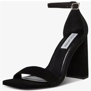 Steve Madden Women's Tiaa Heeled Sandal Black Size 11M